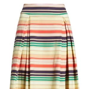 NWT Atlantic Pacific x Halogen Stripe Skirt Size L